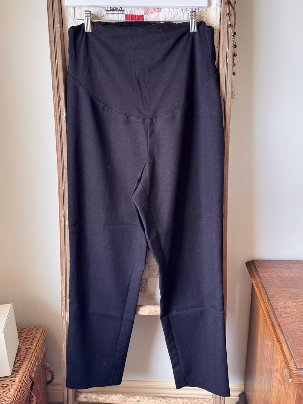 H&M Black Maternity Pants for Women